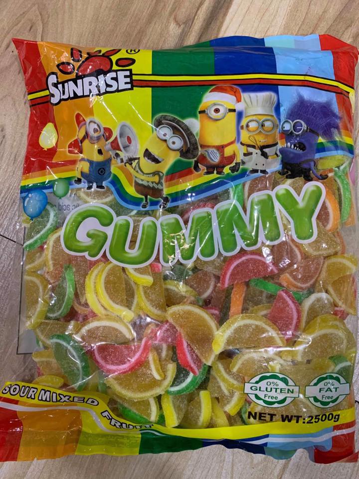 SUNRISE GUMMY CANDY - 2.5KG