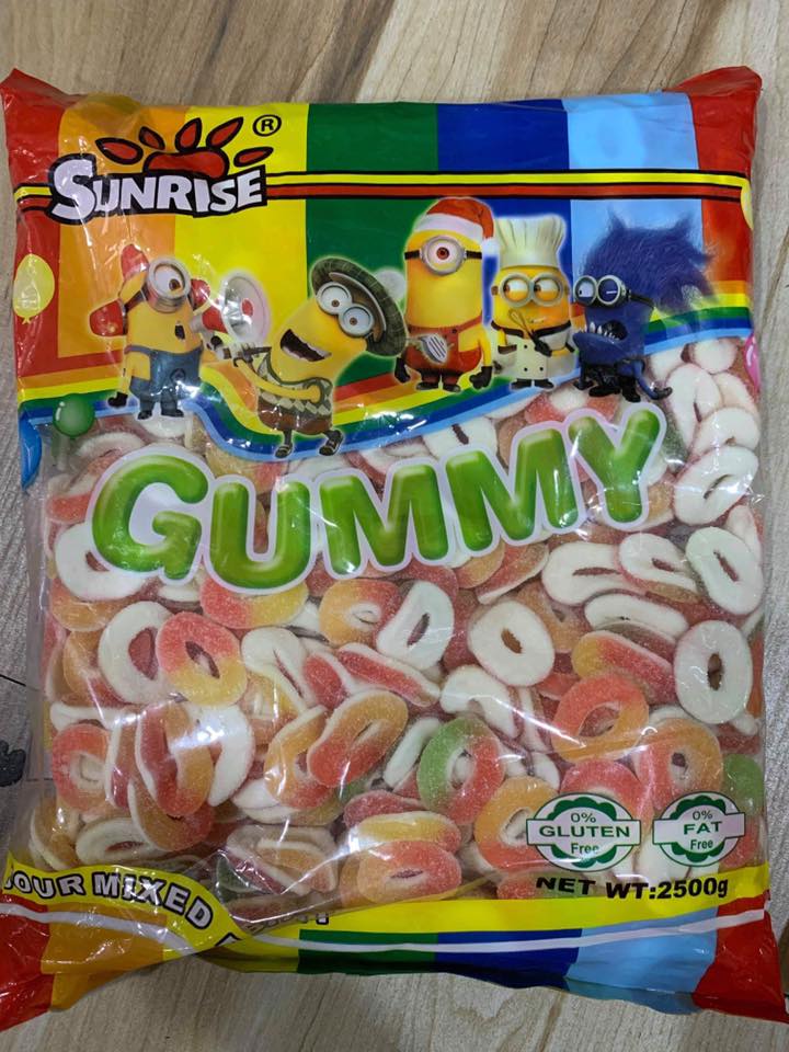 SUNRISE GUMMY CANDY - 2.5KG