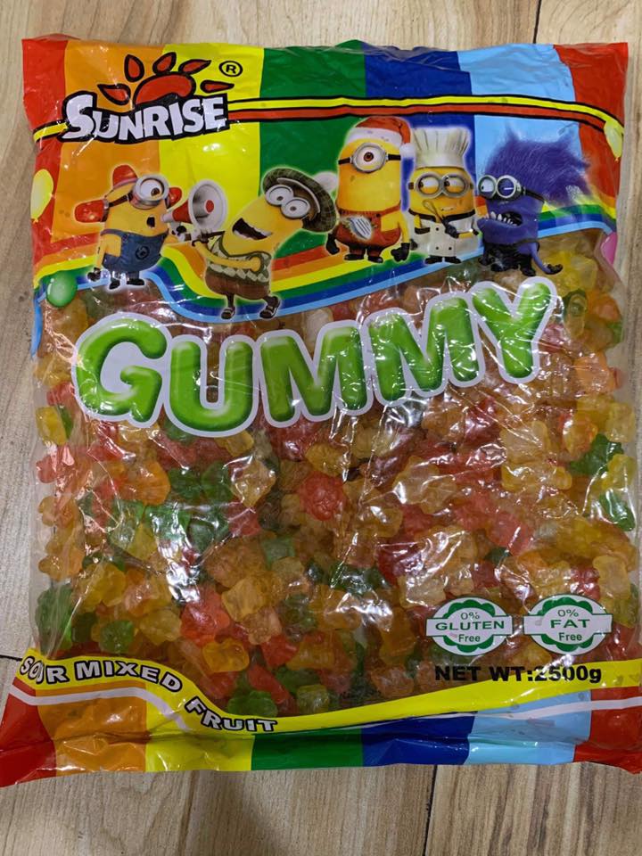 SUNRISE GUMMY CANDY - 2.5KG