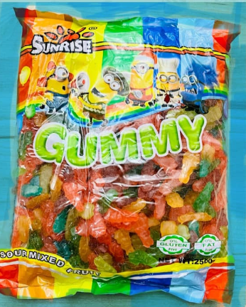 SUNRISE GUMMY CANDY - 2.5KG