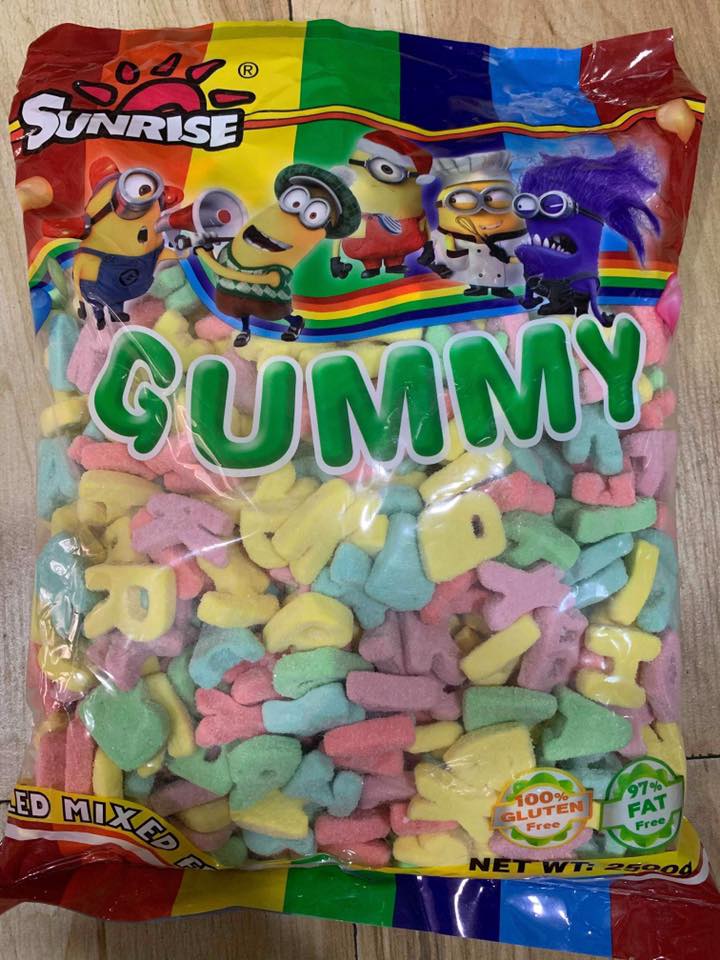 SUNRISE GUMMY CANDY - 2.5KG
