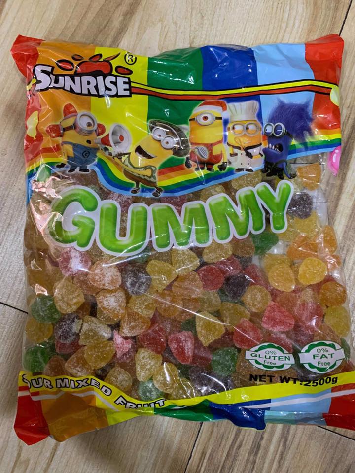 SUNRISE GUMMY CANDY - 2.5KG