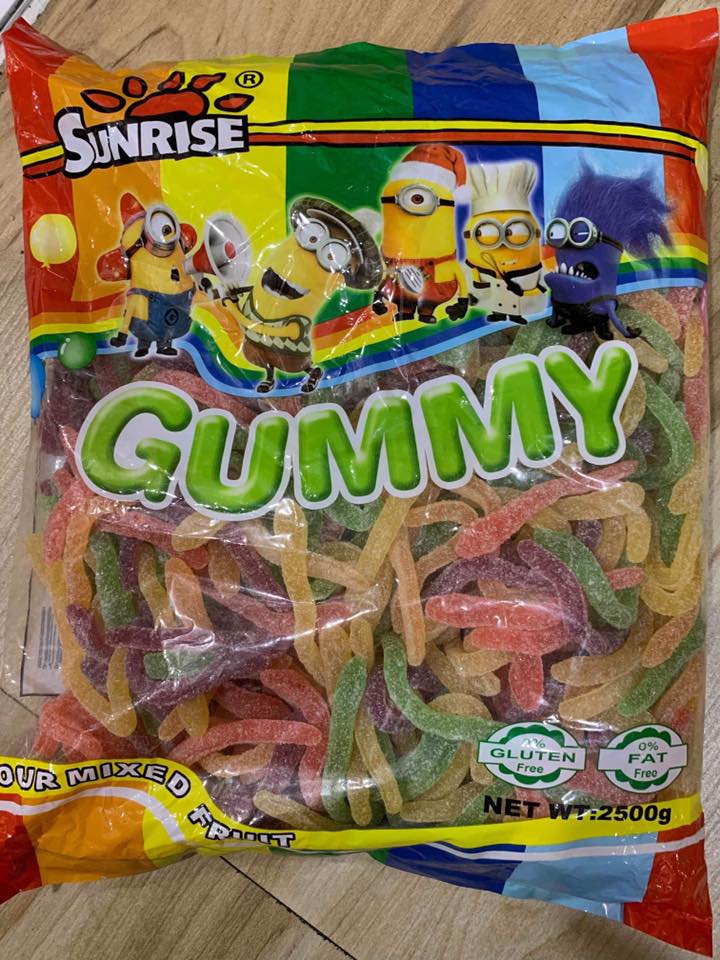 SUNRISE GUMMY CANDY - 2.5KG