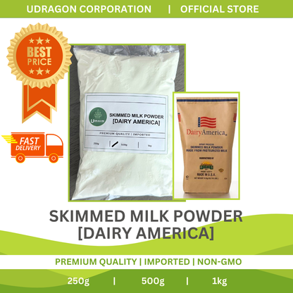 Skimmed Milk Powder [DAIRY AMERICA] - 250g, 500g, 1kg