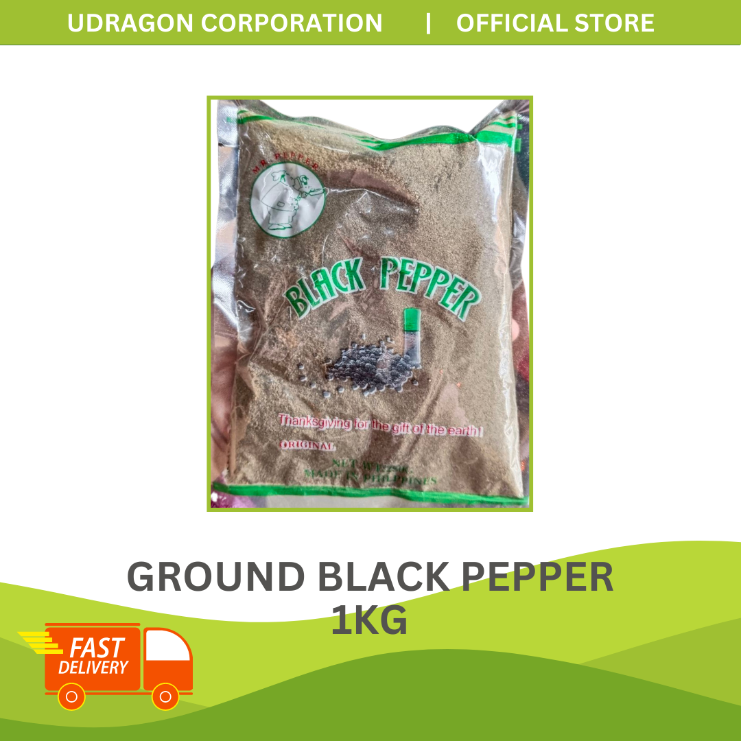 Ground Black Pepper - 1kg