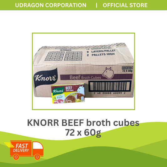 KNORR BEEF Broth Cubes- 72 x 60g