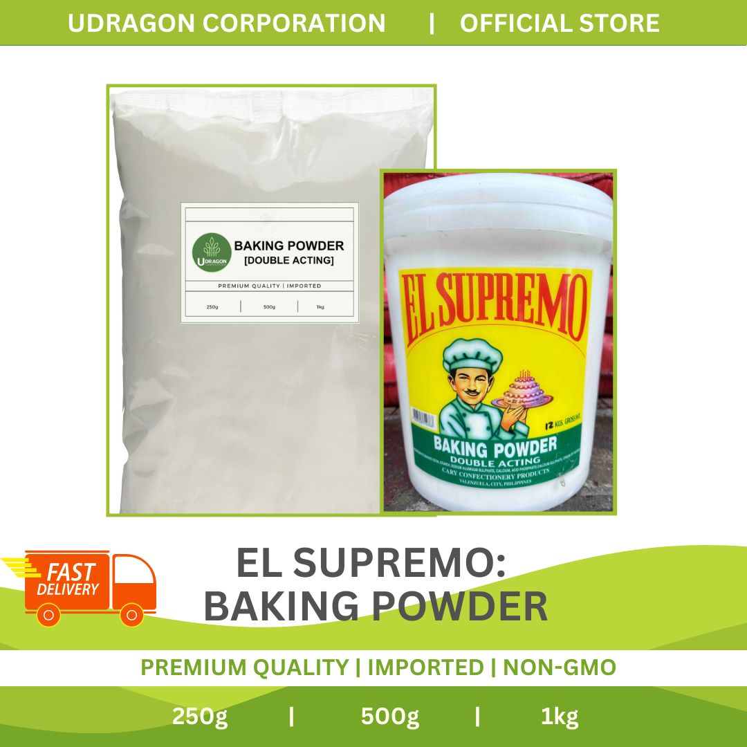 EL SUPREMO Baking Powder [Double Acting] - 100g, 250g, 500g, 1kg