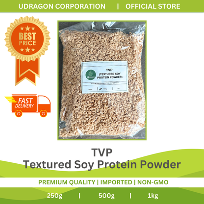 Imported TVP GEM Textured Vegetable Protein Powder - 250g, 500g, 1kg