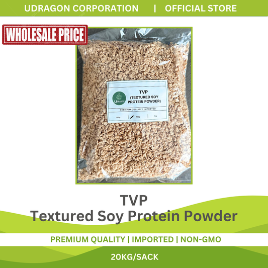 [WHOLESALE] Imported TVP Textured Soy Protein Powder - 1 SACK/20KGS