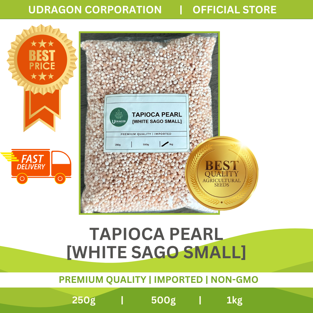 Premium Tapioca Pearl / White Sago Small - 250g, 500g, 1kg