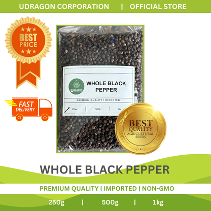 Premium Black Pepper [WHOLE] - 250g, 500g, 1kg