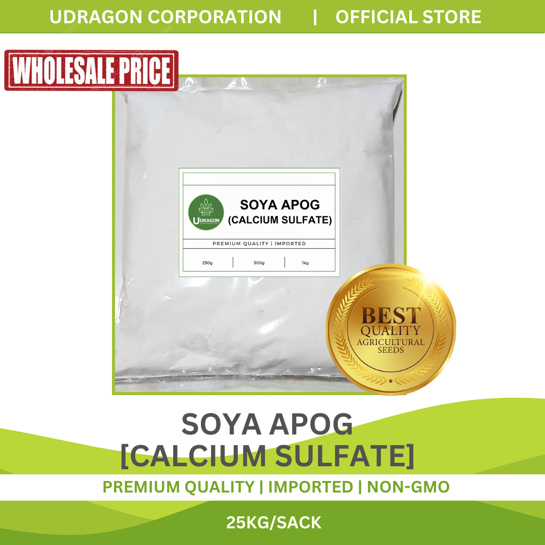 [WHOLESALE] Soya APOG/ Calcium Sulfate (Food Grade) - 1 SACK/25KGS