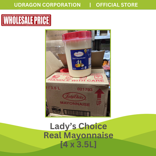 Lady's Choice Real Mayonnaise - 4 x 3.5L