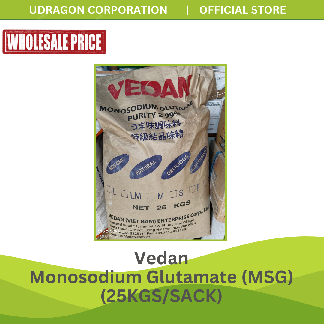 Vedan Monosodium Glutamate (MSG) - 25kg/sack