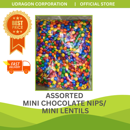 Assorted Mini Chocolate Nips/ Mini Lentils - 250g, 500g, 1kg