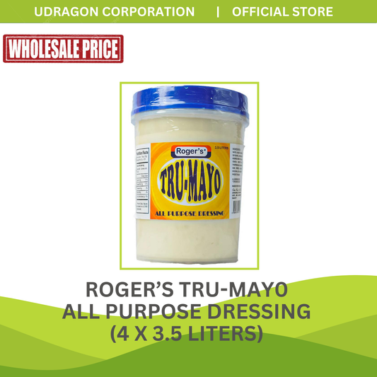 [WHOLESALE] Roger's Tru-Mayo All Purpose Dressing - (4 x 3.5L)