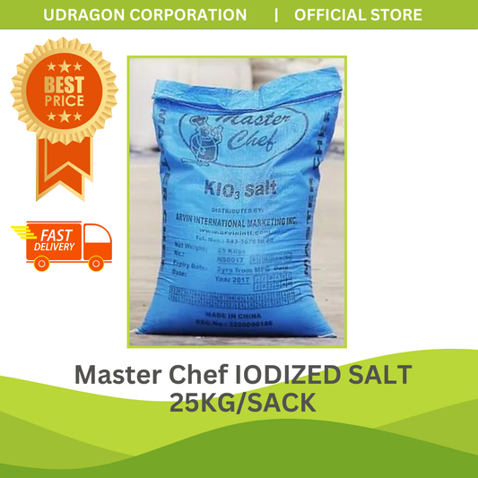 Master Chef Iodized Salt - 25kg/sack