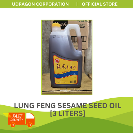 Lung Feng Sesame Seed Oil - 3 Liters