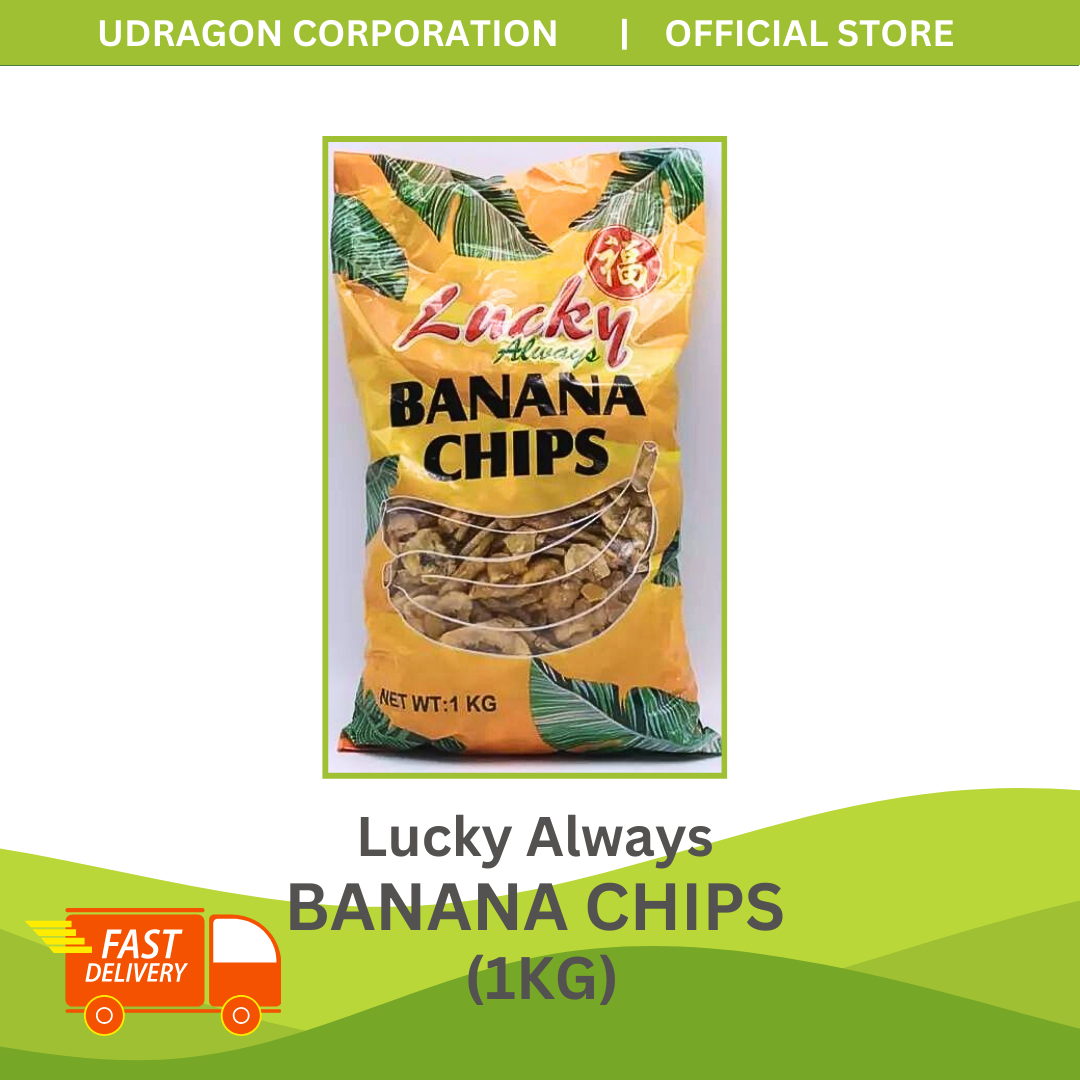 Lucky Always BANANA CHIPS - 1KG