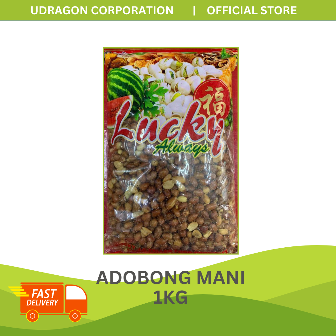 Lucky Always Adobong Mani (With Skin) - 1kg