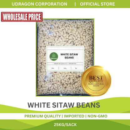 [WHOLESALE] White Sitaw Beans - 1 SACK/25KGS