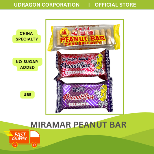 Miramar Special Peanut Bar (China/Ube/No Sugar Added)