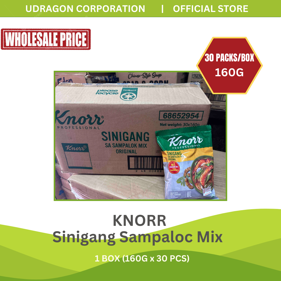 [Wholesale] Knorr Sinigang Sampaloc Mix Original - 1 box (160g x 30 packs)