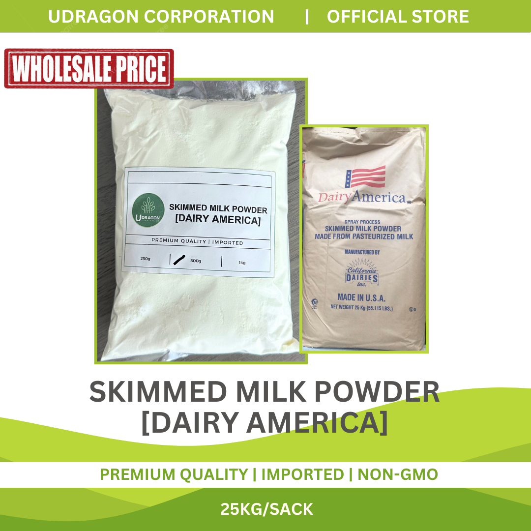 [WHOLESALE] Skimmed Milk Powder - DAIRY AMERICA - 1 BAG/25KGS