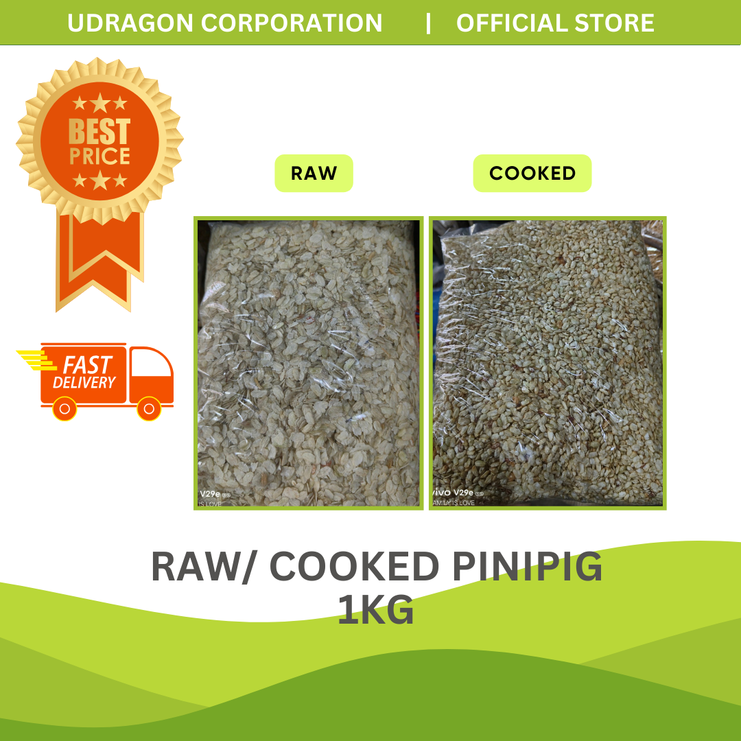 PREMIUM QUALITY RAW/COOKED PINIPIG - 1KG